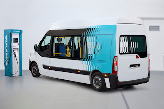 Renault Master H2-Tech Prototype City Bus (2021) Rear Side