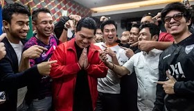 Daftar Jadi Ketum PSSI, Erick Thohir: Butuh Nyali Bersihkan PSSI dari Tangan Kotor