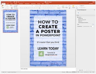 Cara Membuat Poster di PowerPoint