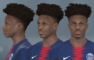 PES 2017 Faces Timothy Weah by WER