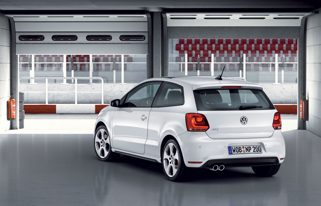 Acceleration capability is alluded Volkswagen Polo GTI sports car comparable