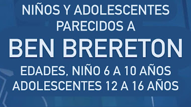 CHILE: Para proyecto PUBLICITARIO se buscan NIÑOS parecidos a BEN BRERETON de 6 a 10 años