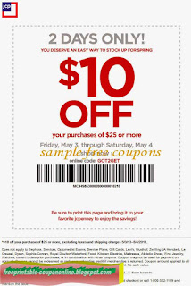 Free Printable JcPenney Coupons