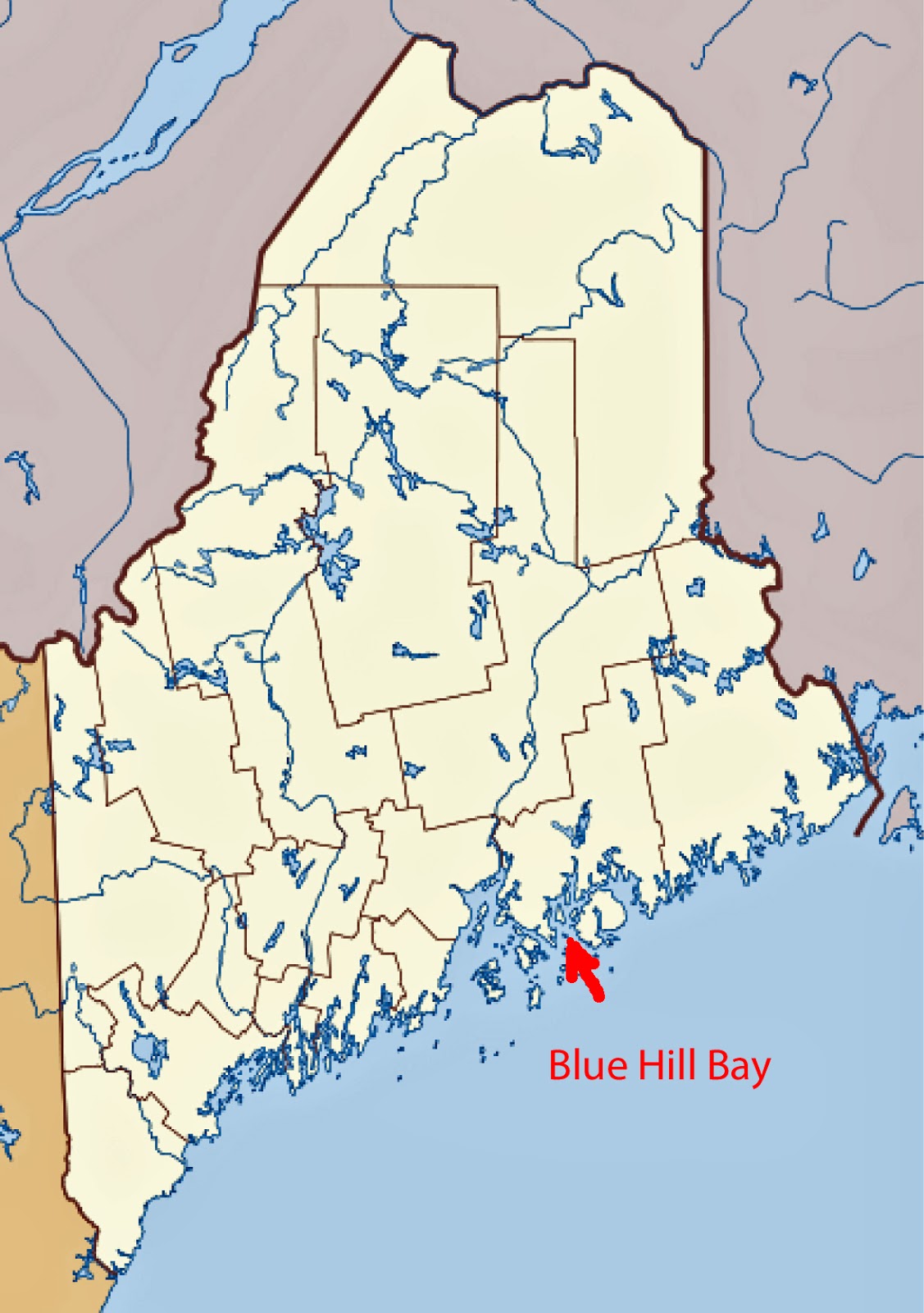 blue hill maine map Great Loop Two Last Dance Maine Blue Hill Bay blue hill maine map