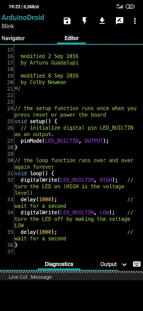 cara mudah memprogram arduino dengan aplikasi android