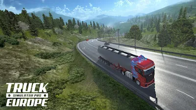 تحميل لعبة Truck Simulator PRO Europe مهكرة آخر اصدار للاندرويد