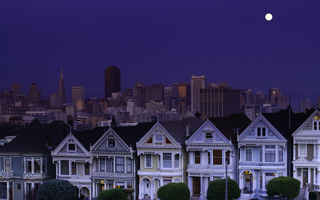 La Noche en San Francisco, California, USA