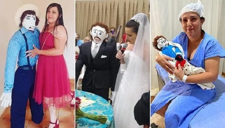 امرأة تتهم زوجها "الدمية" بخيانتها بعد الإنجاب.. ذهب مع امرأة أخرى