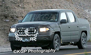 2009 Honda Ridgeline Spy Photos