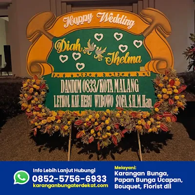 Toko Karangan Bunga Terdekat Malang, Papan Bunga Dukacita, Florist, Buket Bunga Pernikahan, Rangkaian Dekorasi Bunga, Bunga Ucapan Terbaik di Malang