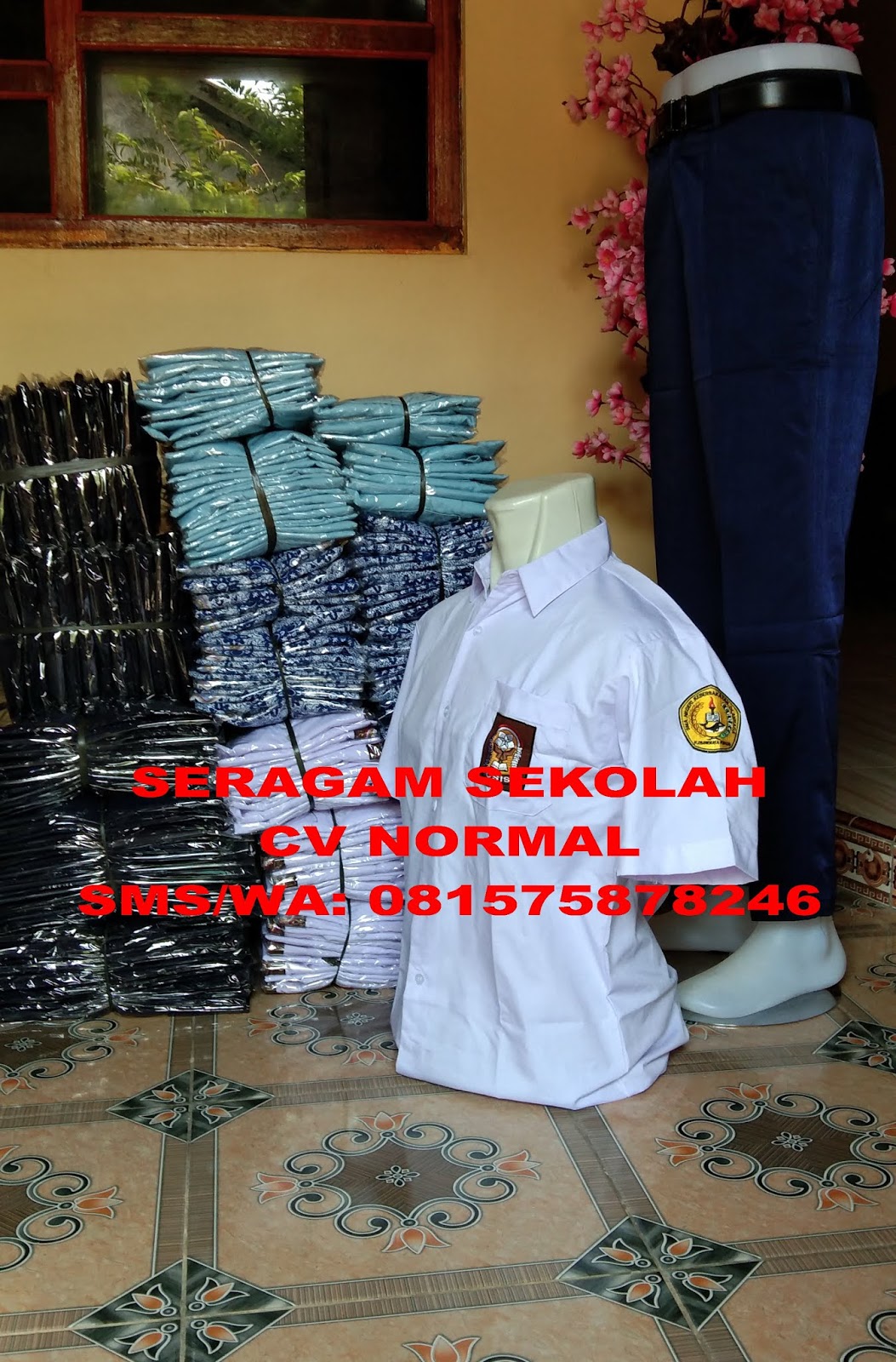 JUAL BAJU  SERAGAM  SEKOLAH  SD SMP SMA  TERLENGKAP WWW 