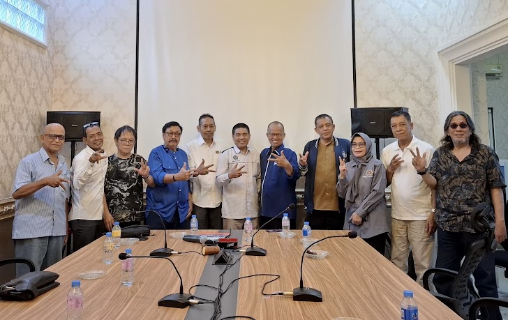 Wakil Ketua PWI Sulsel Bid Orgsnisasi Terima Kunjungan Ketua Prodi Komunikasi Unismuh Makassar 