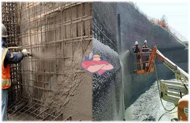 Shotcrete concrete