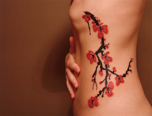 Japanese Cherry Blossom Tattoo