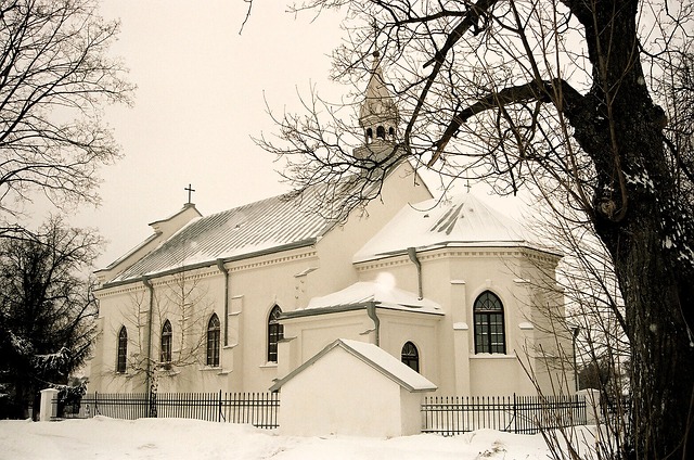 Church Winter Poland