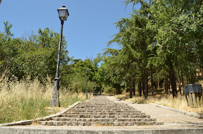 subida al castillo de burgos