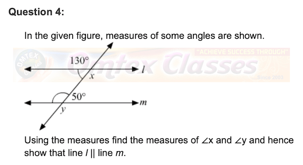 Problem Set 2,  Chapter 2 - Parallel Lines Mathematics Part II Solutions for Class 9 Math