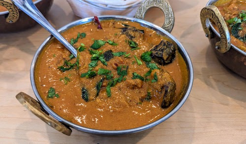 Ennai kathirikai (eggplant curry)