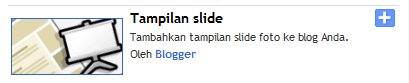 Membuat Tampilan Gambar Slide di Blogspot