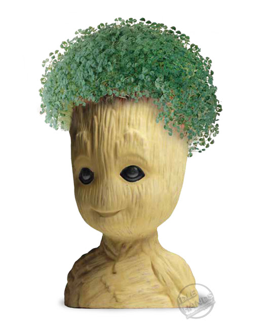 SDCC 2018 NECA Marvel Comics Guardians of the Galaxy Groot Chia Pet