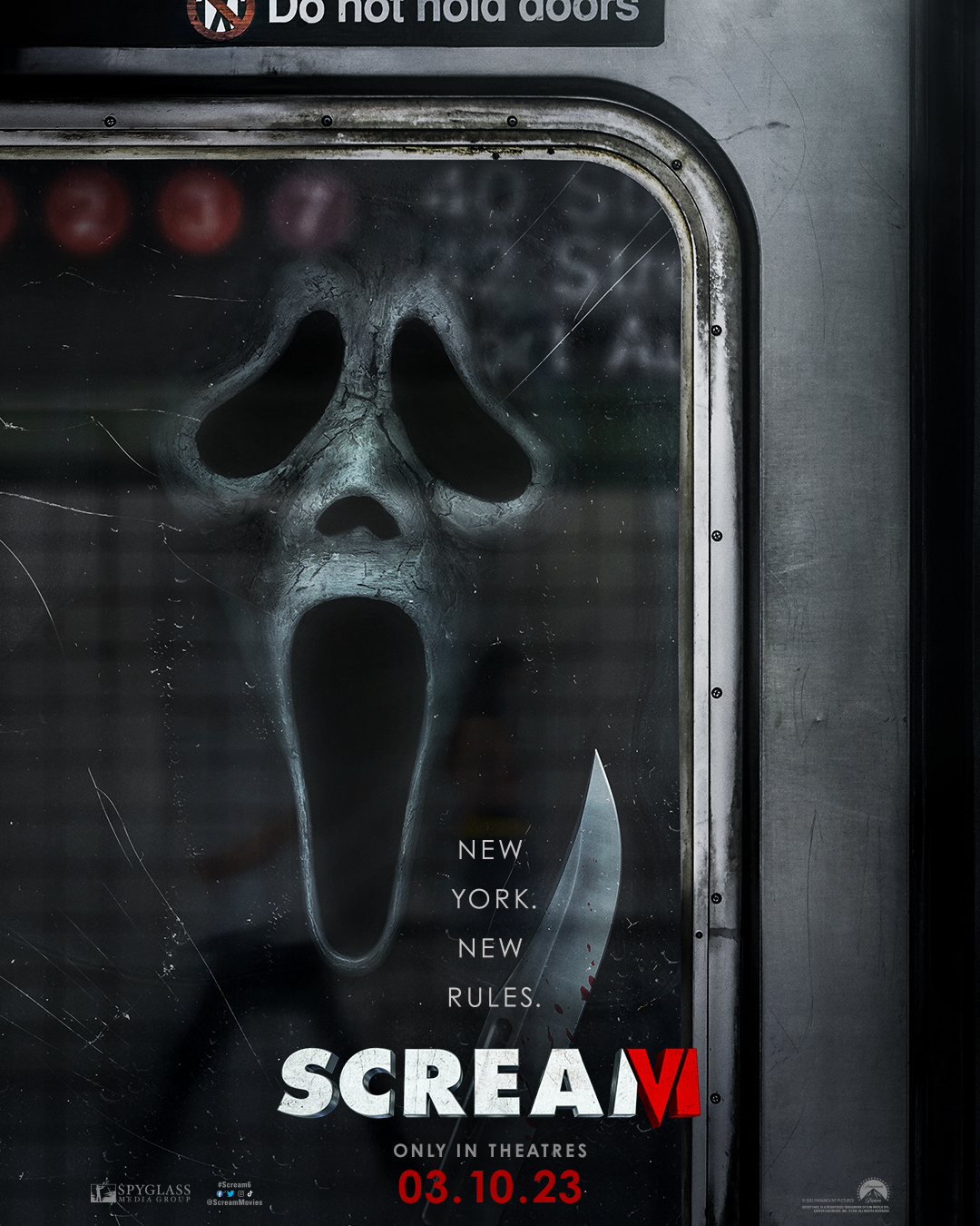 Scream VI' 4DX Poster Takes a Slice Out of the Big Apple - Bloody