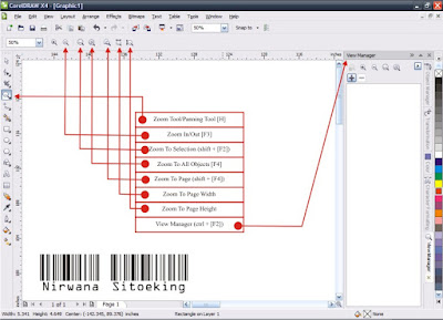  zoom tool di coreldraw