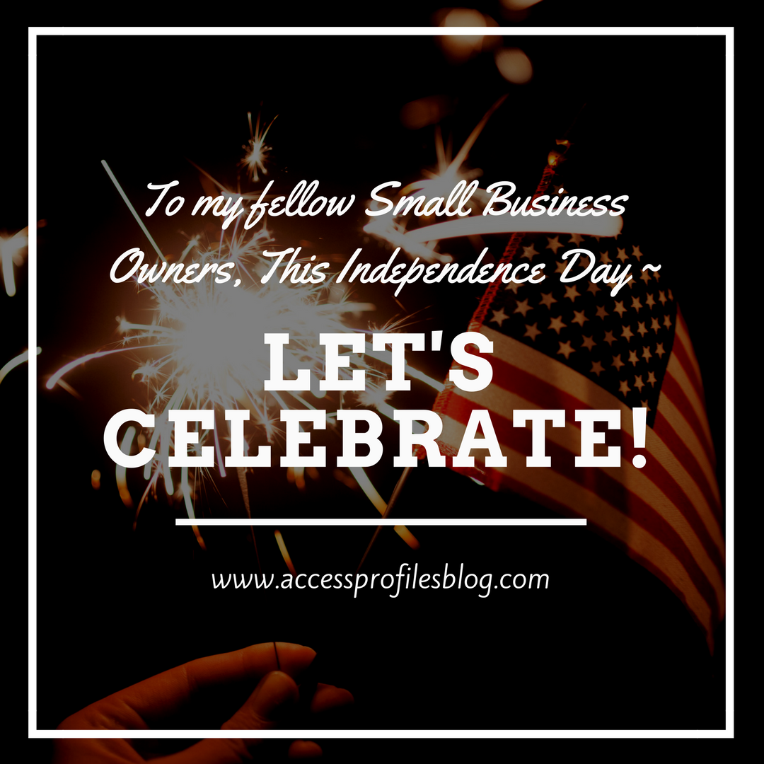 To me this is true independence" quote from "Independence and What it Really Means to Your Small Business"