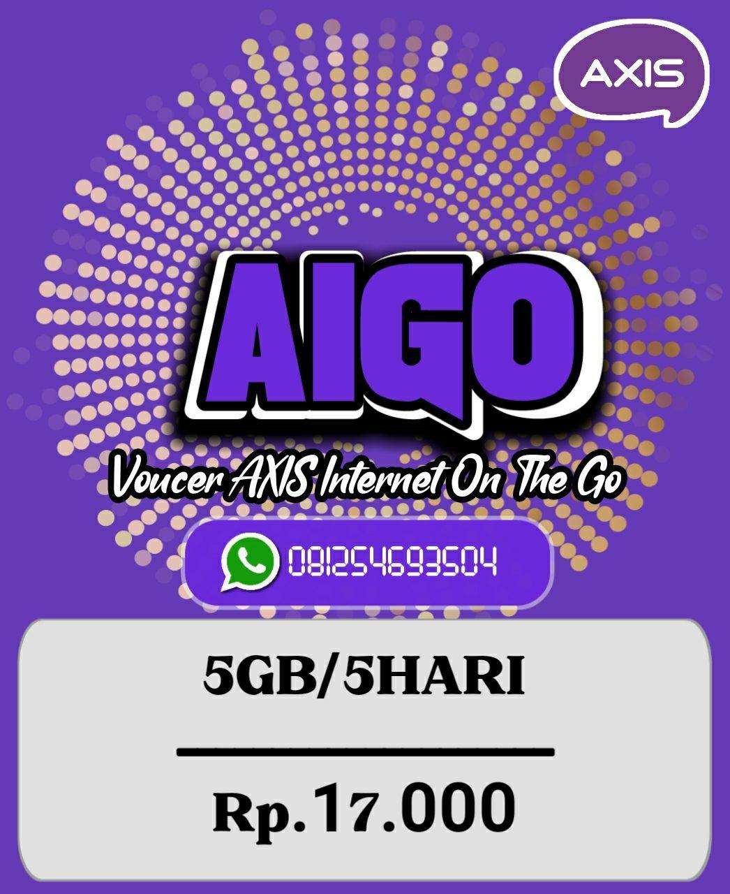 Voucer Axis 5GB/5Hari