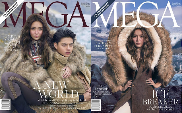 Kathryn Bernardo with Daniel Padilla Mega November 2016 Cover Photo