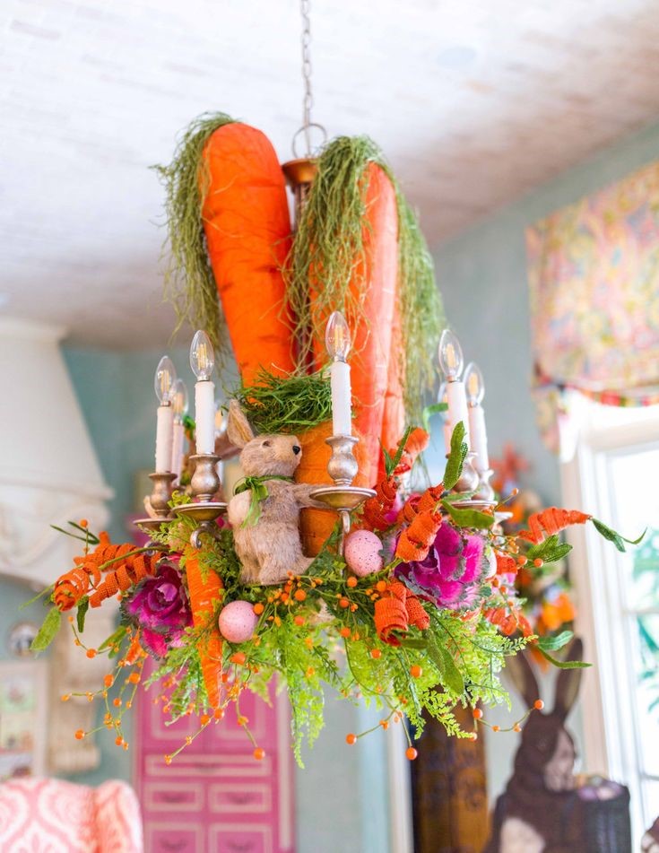Easter/spring decoration ideas for ceiling