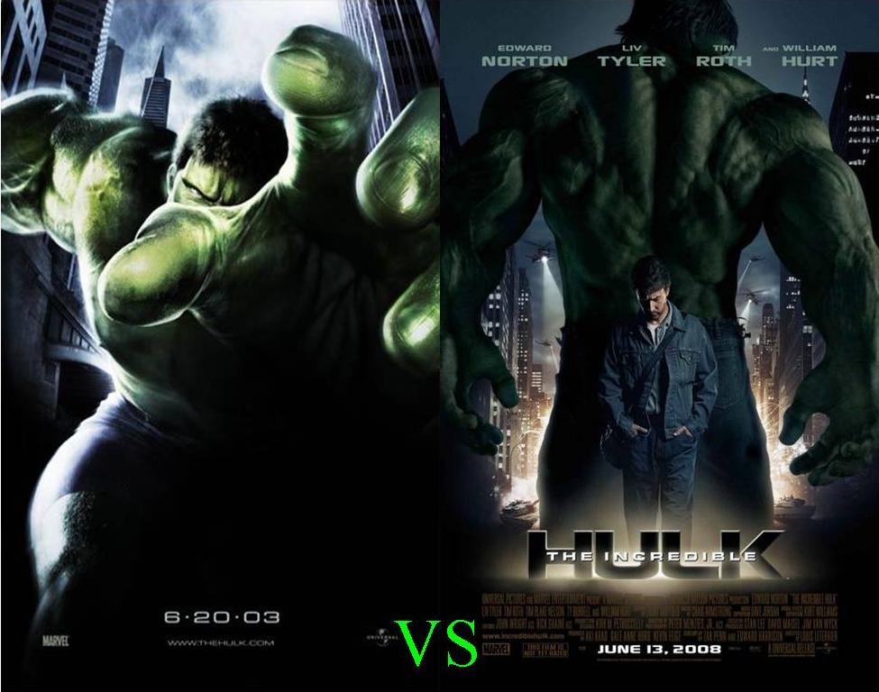 Hulk VS The Incredible Hulk