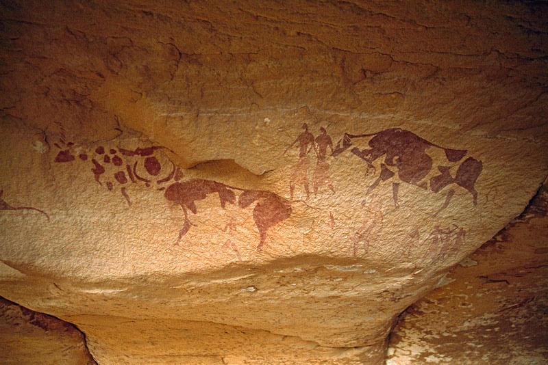 The Prehistoric Rock Art Of Tassili N Ajjer Algeria Amusing Planet