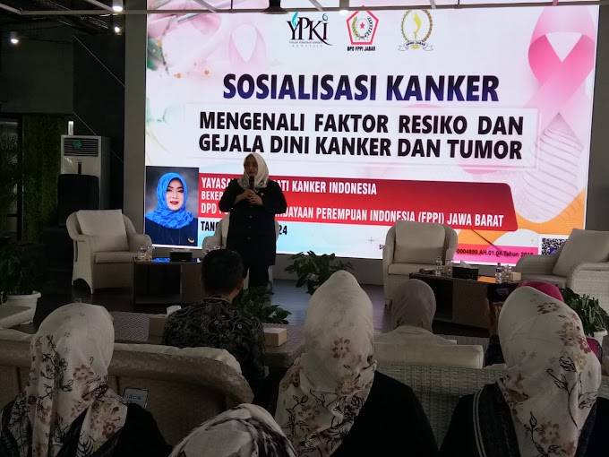 FPPI Jawa Barat Beserta YPKI Menggelar Sosialisasi Penyakit Kanker dan Tumor .
