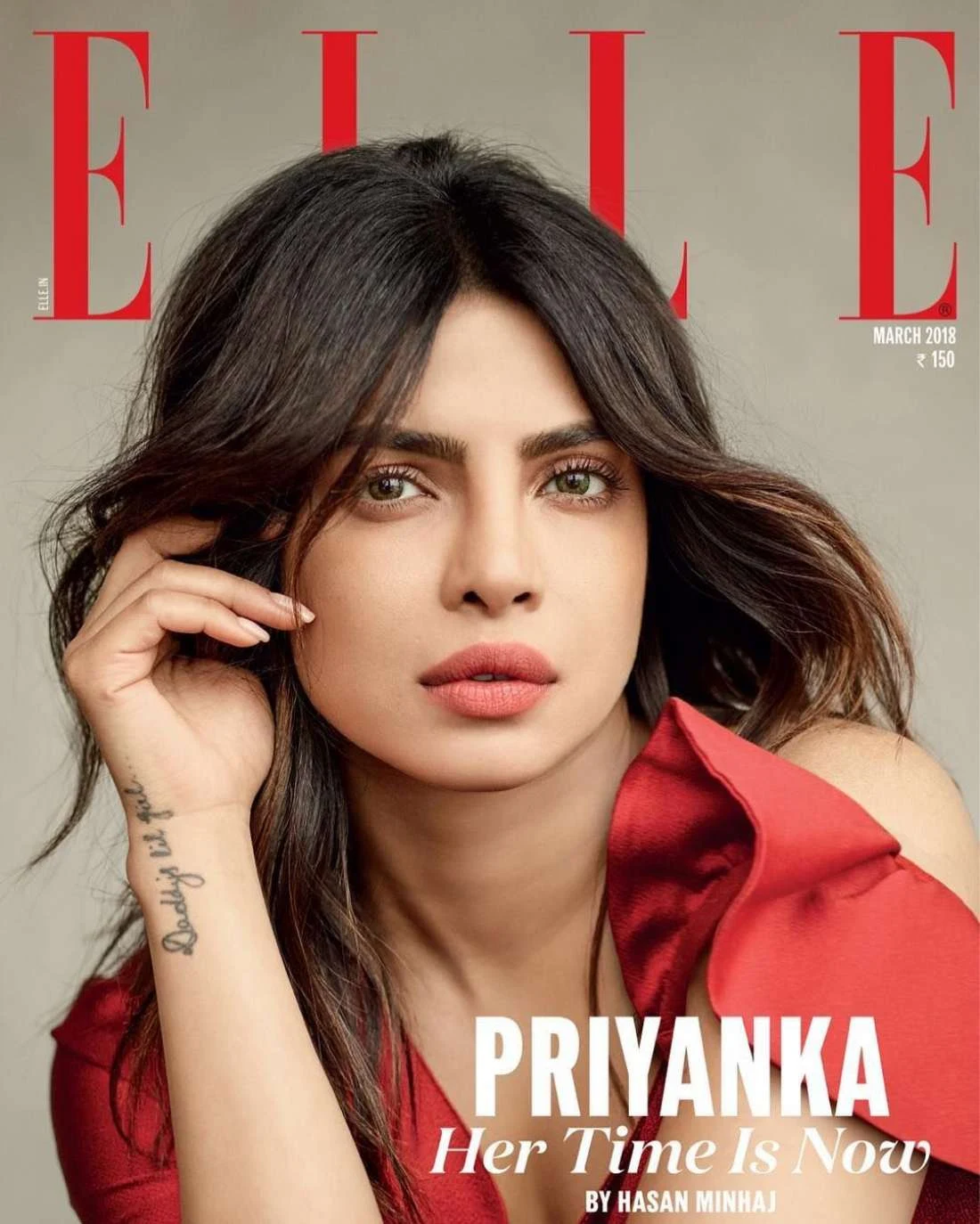 Priyanka Chopra covers Elle India March 2018