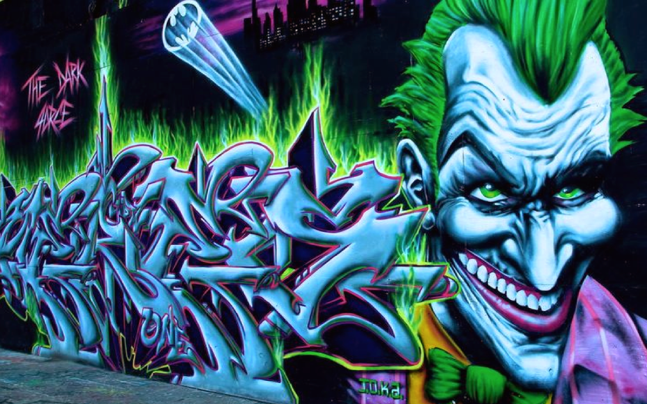  Gambar Images Graffiti Joker Batman Sc Www Galleryhip 