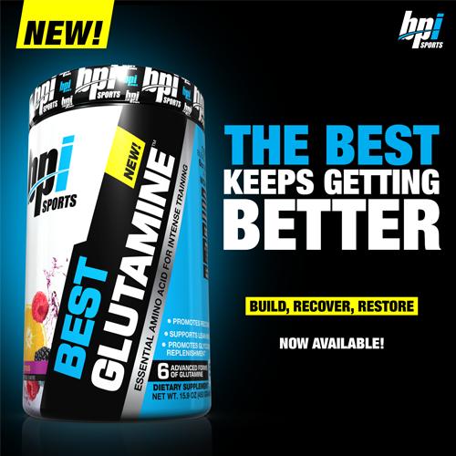 Nuevos Best Glutamine y Best Creatine de BPI Sports