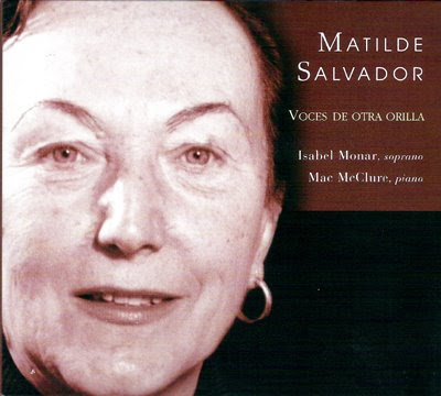 Canciones de Matilde Salvador por Isabel Monar