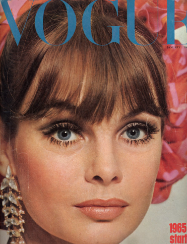 Lauren Hutton January 1968 UK Vogue Photography by Duffy