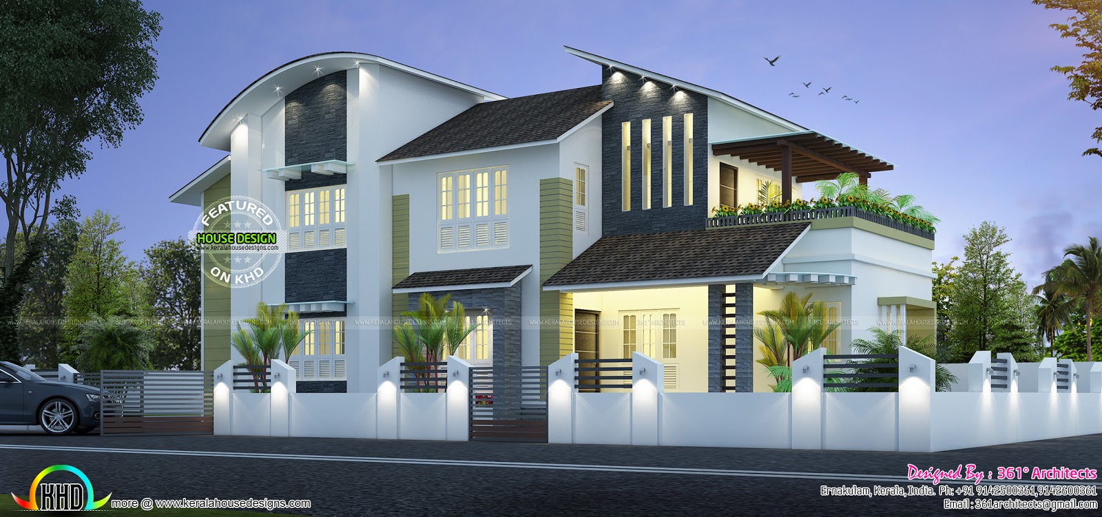 New modern house 35 lakhs - Kerala home design and floor plans - 9000