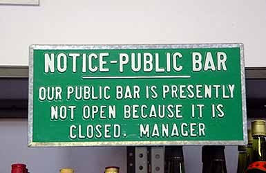 Notice-Public Bar