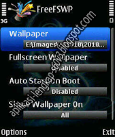 membuat wallpaper fullscreen di hp symbian s60v3 dengan freefswp v1.01