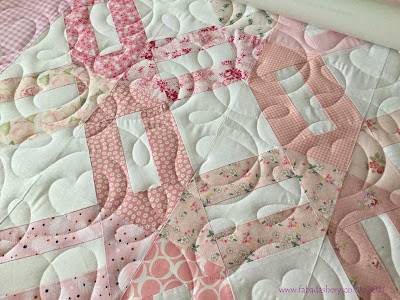 Karen's Charity Pink Kisses Quilt,