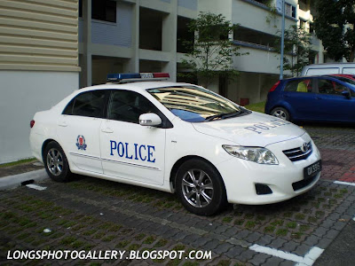 Singapore Toyota Corolla Altis Police Car