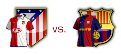 Watch live Atletico Madrid vs Barcelona: Spain - Liga BBVA