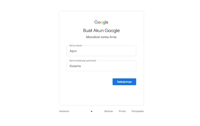 Cara Membuat Akun Google Tanpa Nomor HP