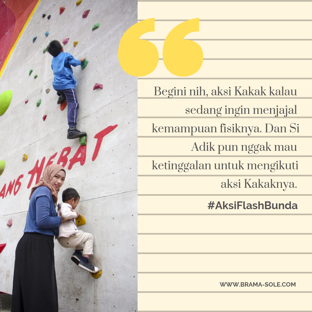 Mendukung Anak Yang Aktif Bergerak dengan kegiatan positif