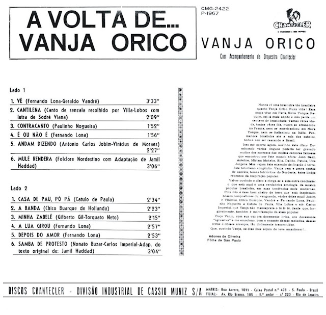 Banda do 14. RI – Sucessos Em Ritmo De Dobrado (1961)