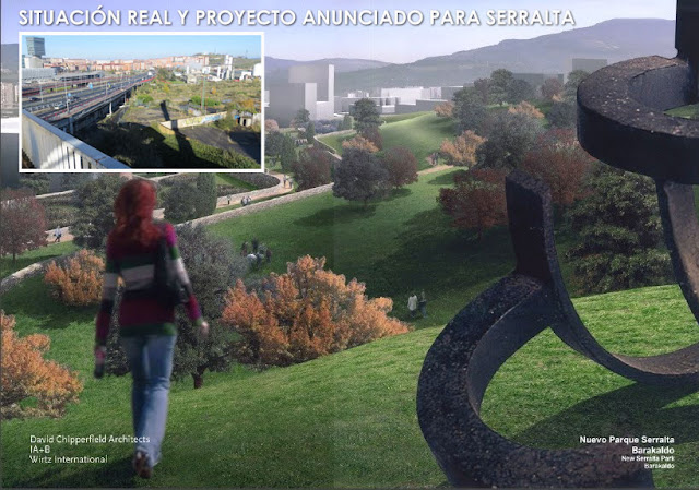 Situación real y proyecto anunciado y no realizado en Serralta