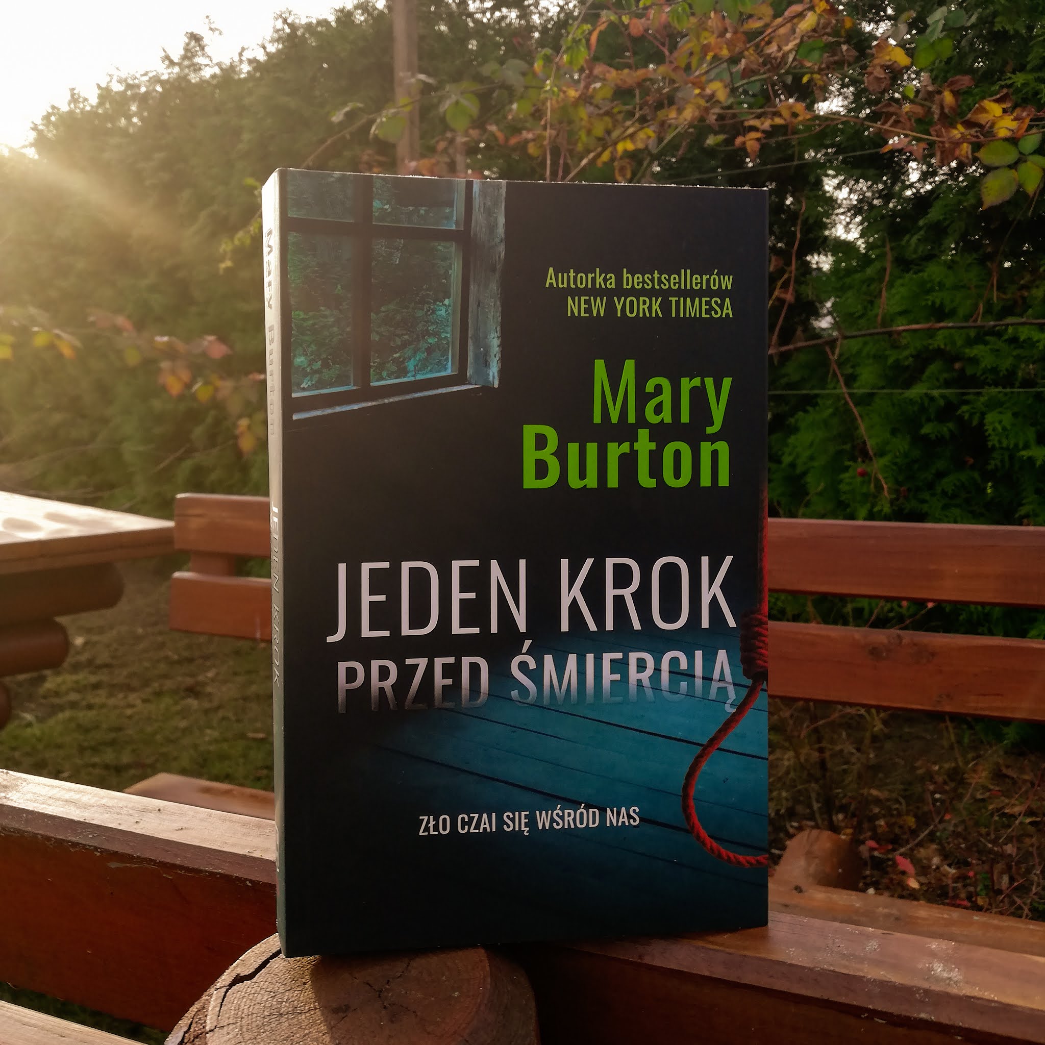 RECENZJE KSIĄŻEK: Jeden krok przed śmiercią  - Mary Burton #161