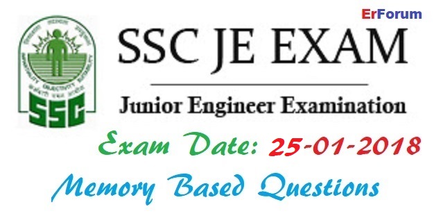 ssc-je-exam-2018